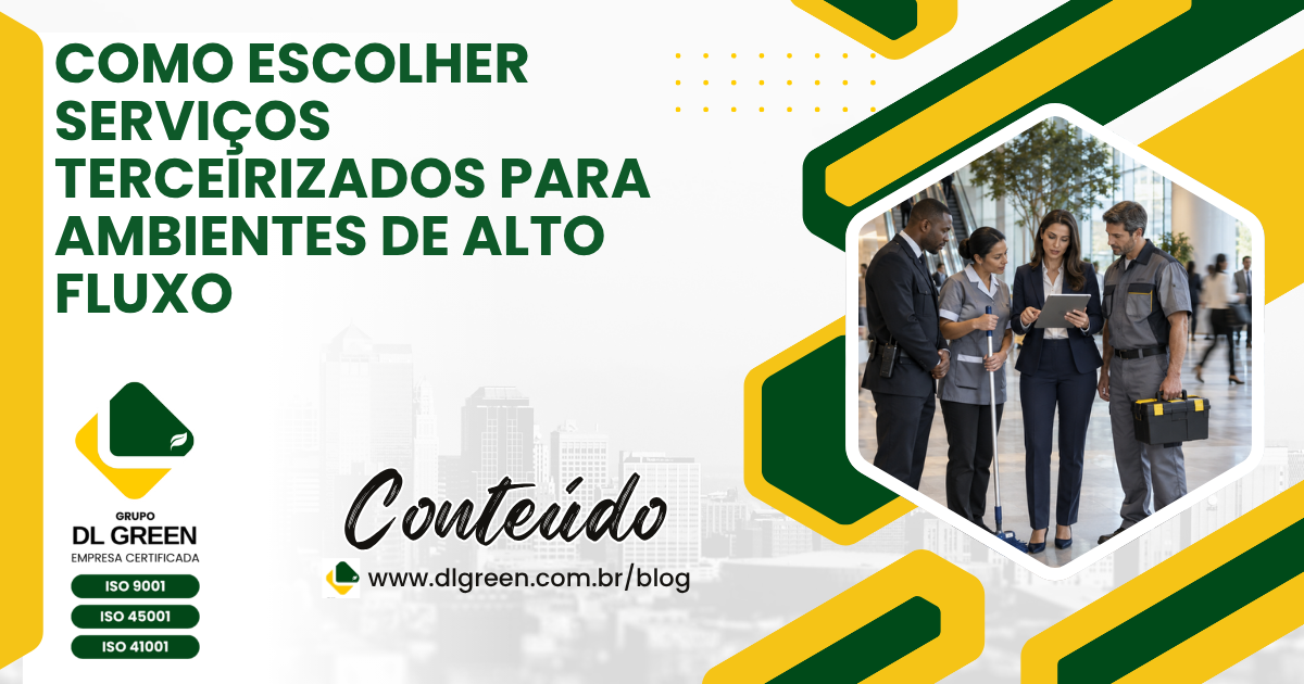 Serviços Terceirizados: Como Escolher para Alto Fluxo